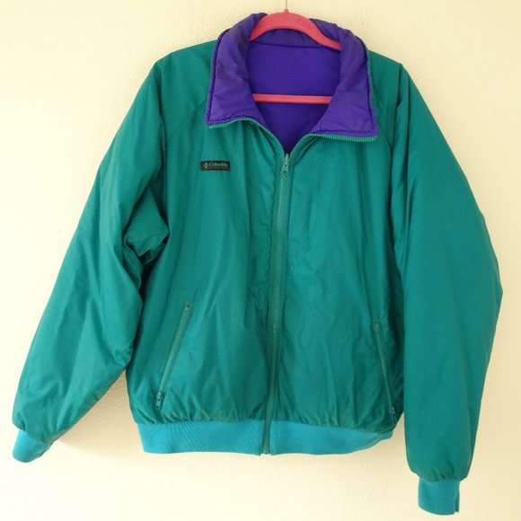 Men's Columbia Windbreaker Reversible Jacket XL